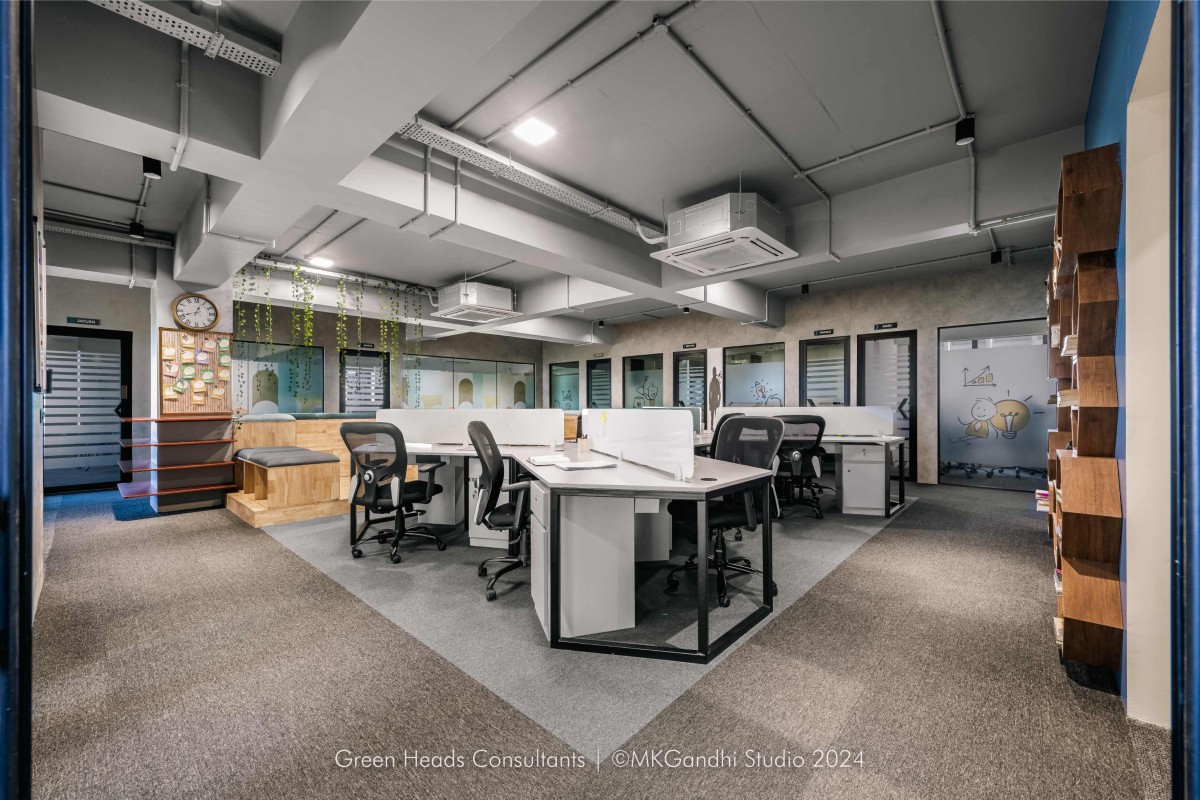 Workspace of BYC – Book your Career by Green Heads Consultants LLP