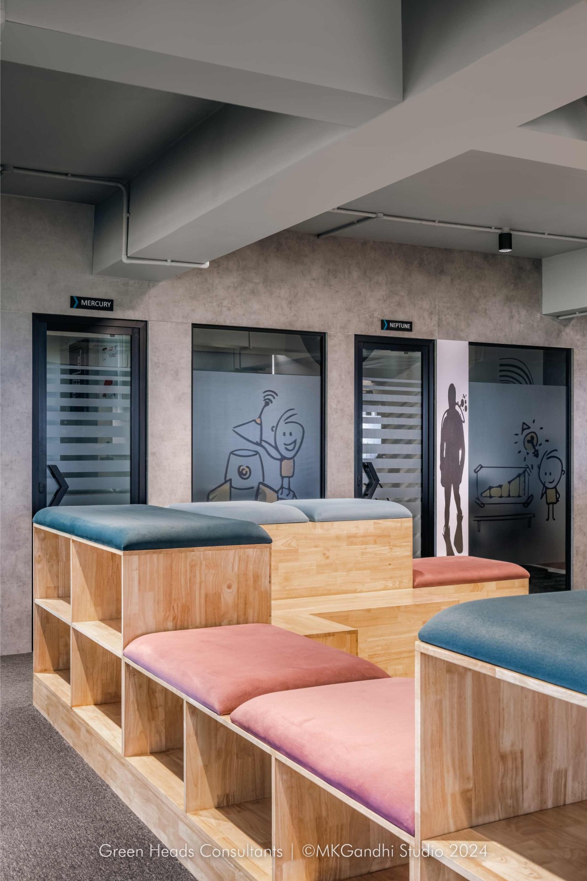 Breakout space of BYC – Book your Career by Green Heads Consultants LLP