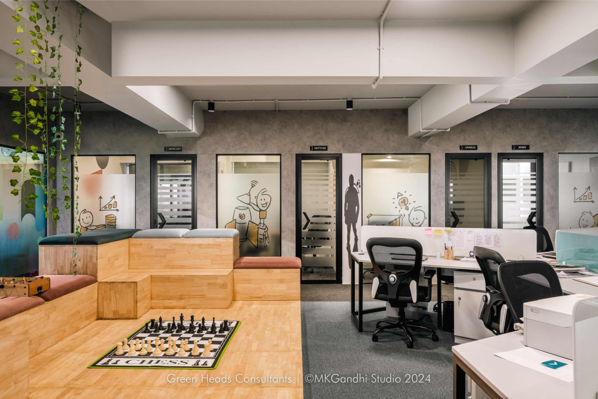 Breakout space of BYC – Book your Career by Green Heads Consultants LLP