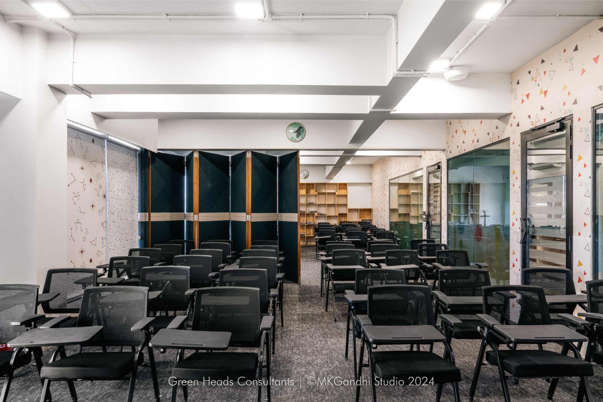 AV room of BYC – Book your Career by Green Heads Consultants LLP