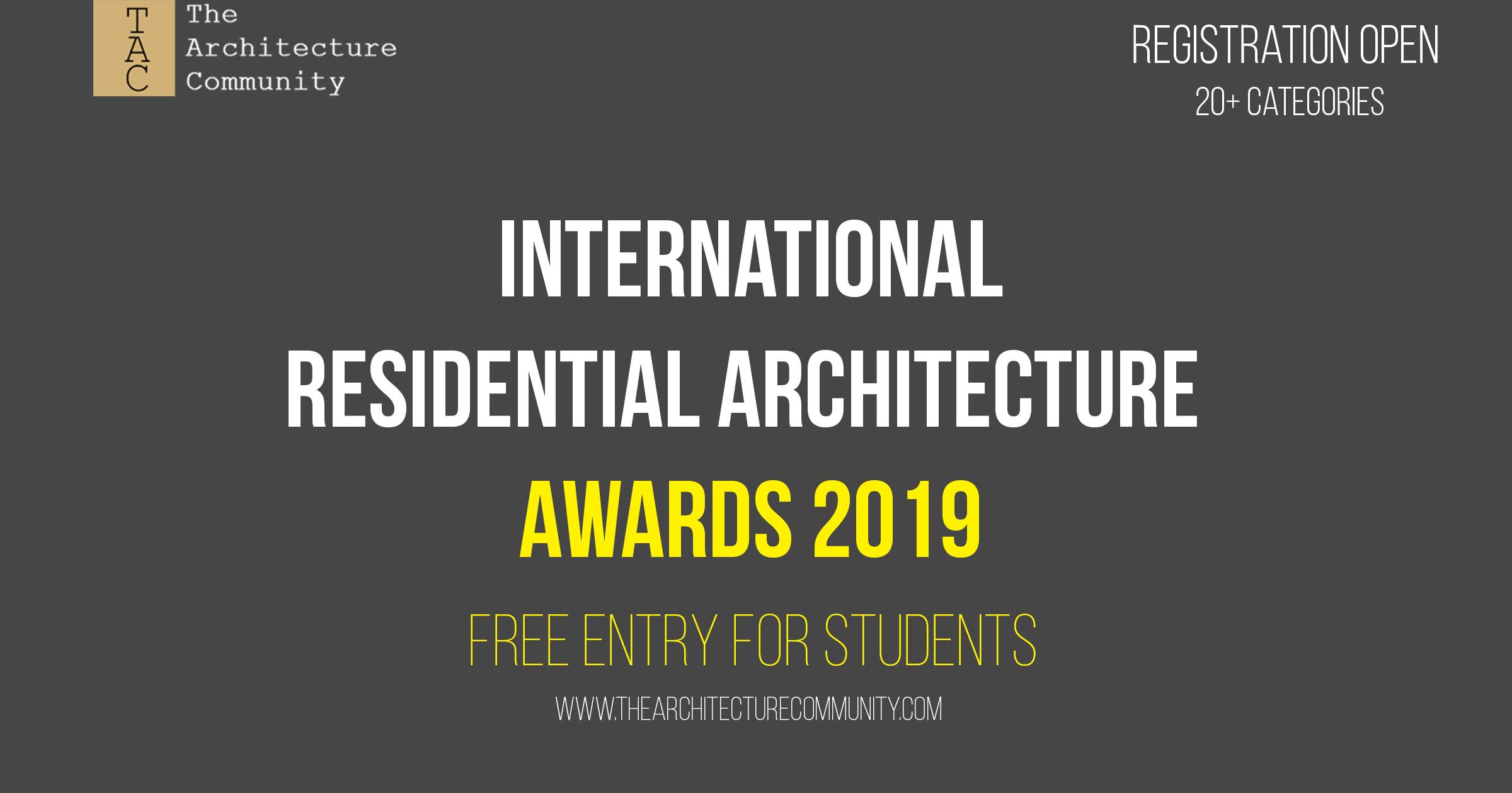 International Residential Architecture Awards 2019