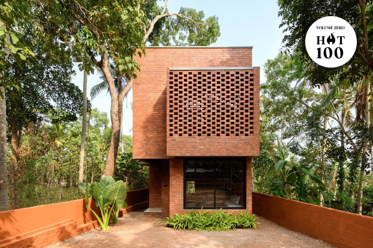 Narrow Brick House by Srijit Srinivas Architects