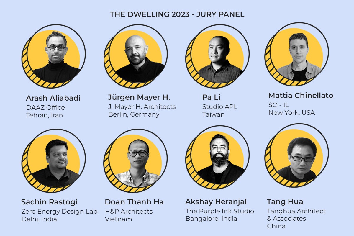 Jury Panel of The Dwelling 2023 Architecture Competition