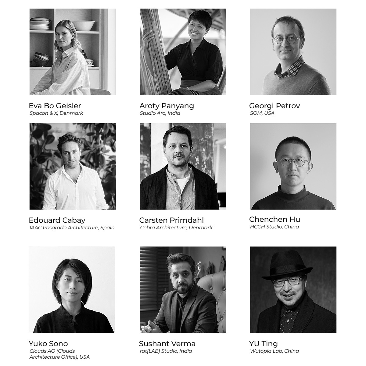 Jury Panel of Marsception 2024 Architecture Competition