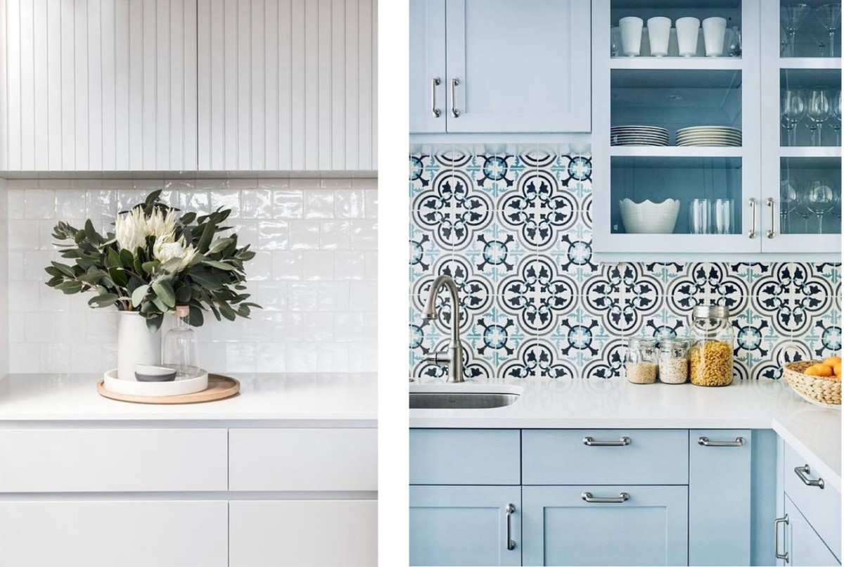 Subway tiles or Moroccan tiles for the kitchen backsplash