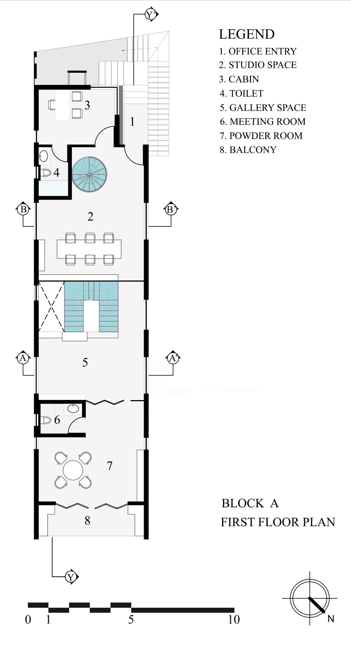 HOUSE A FIRST FLOOR PLAN