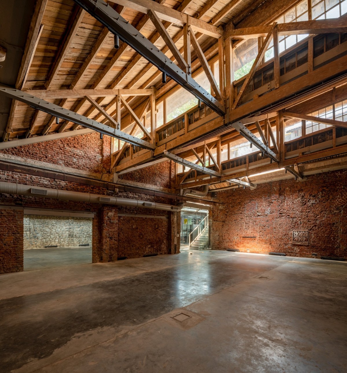 Interior view of Ice Factory Ballard Estate by Malik Architecture