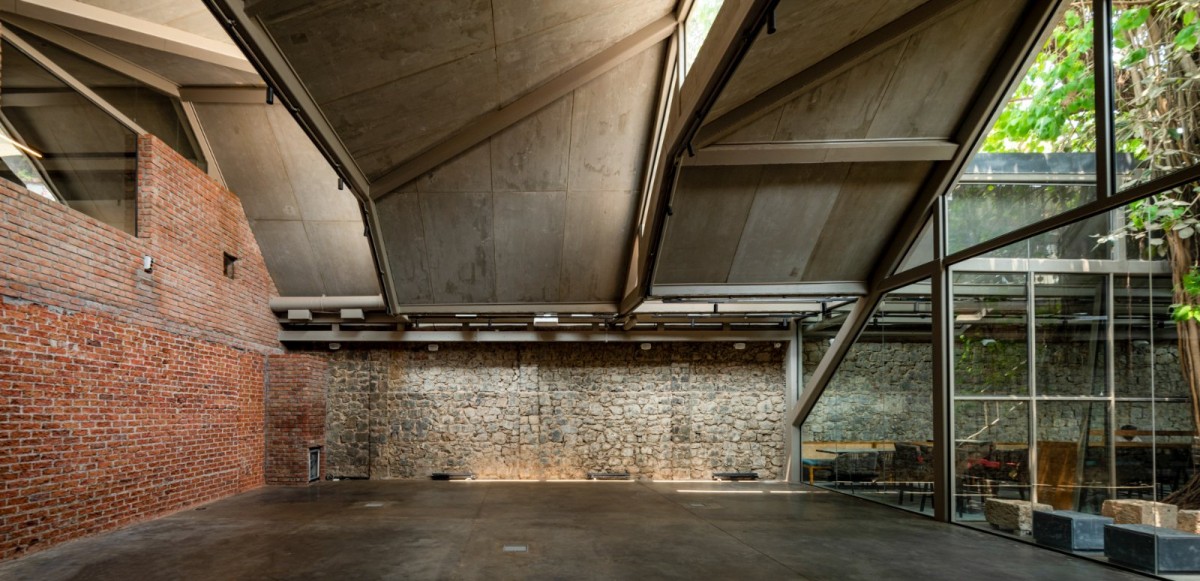 Interior view of Ice Factory Ballard Estate by Malik Architecture