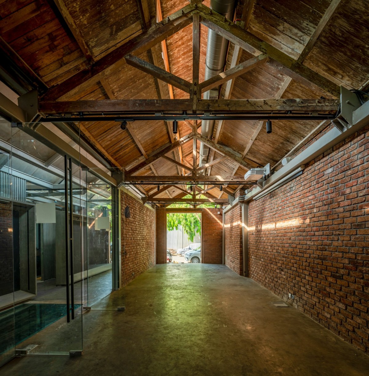 Interior view of Ice Factory Ballard Estate by Malik Architecture