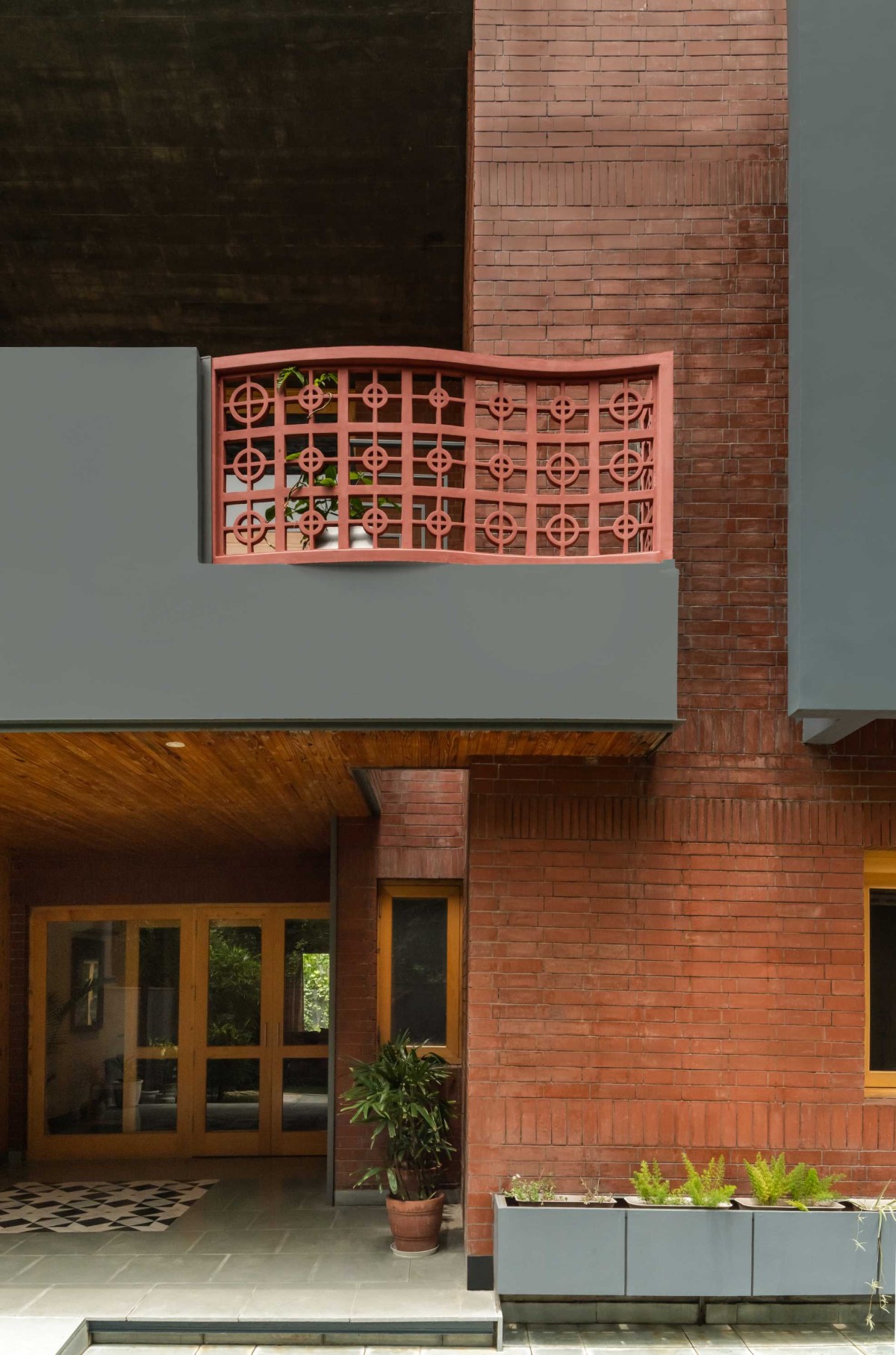 Exterior View Of Bricks@47 by Design Plus