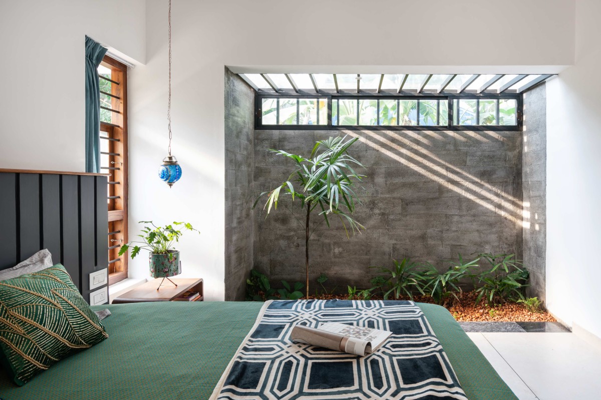 Bedroom of Inward House by Archstation Architecture