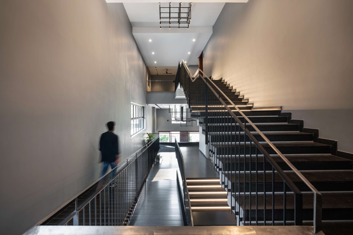 Interior view of The Edge (Convention Centre) by Attiks Architecture