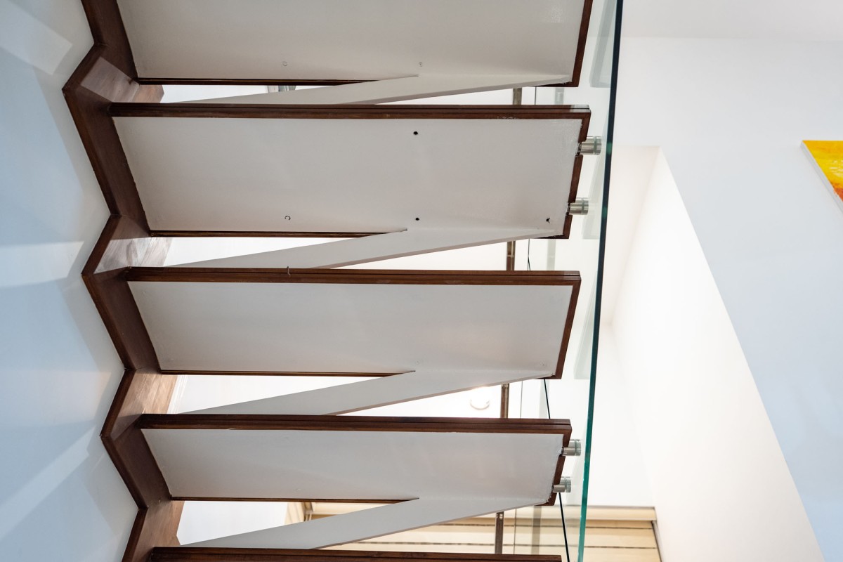 Staircase of The Frangipani House by Designature Architects
