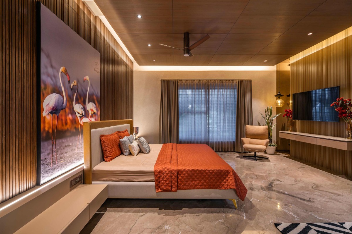 Bedroom 2 of Vithalesh Residence by Ace Associates