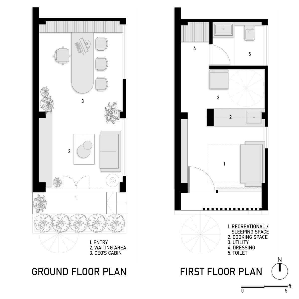 Plan of Hasty by Chaukhat Design Studio