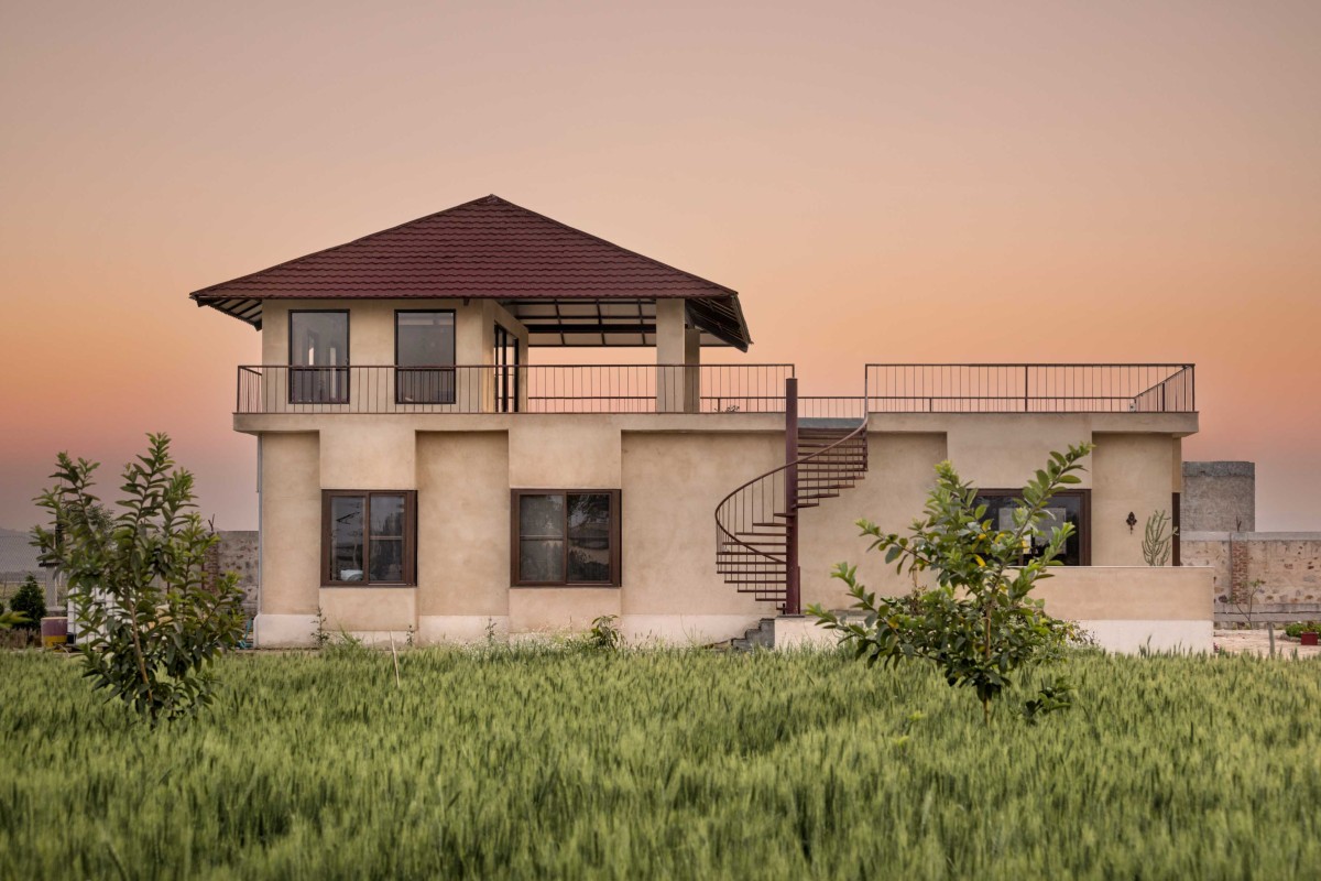 Exterior view of Stone House by Sketch Design Studio