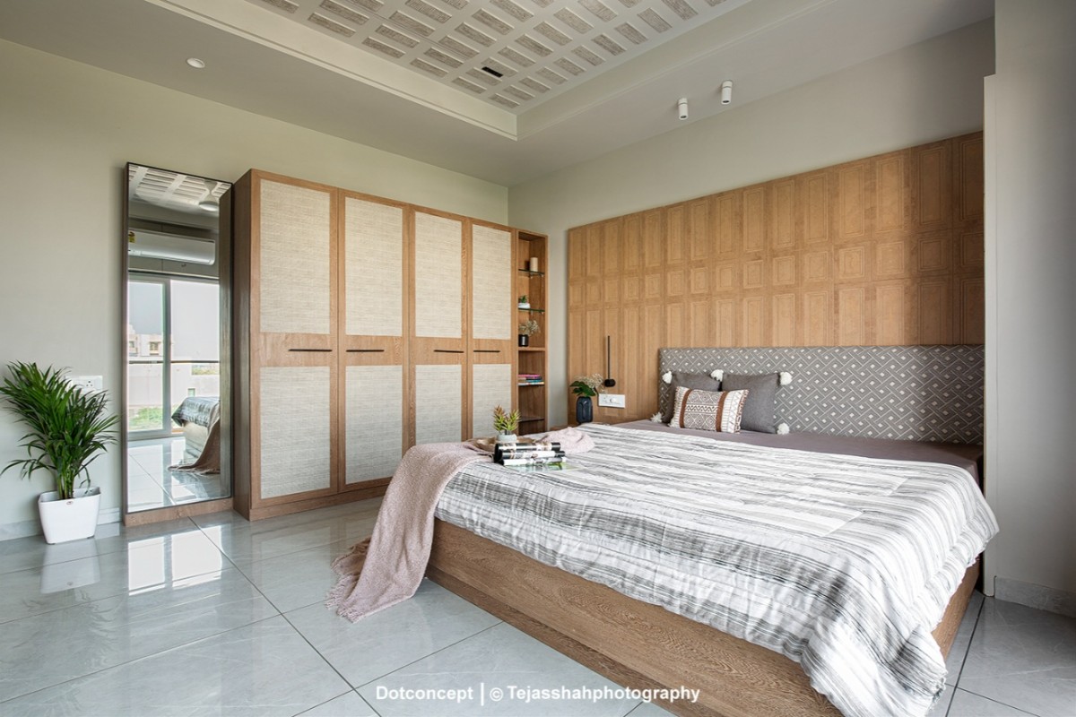 Master Bedroom of Atulya by DOT Concept