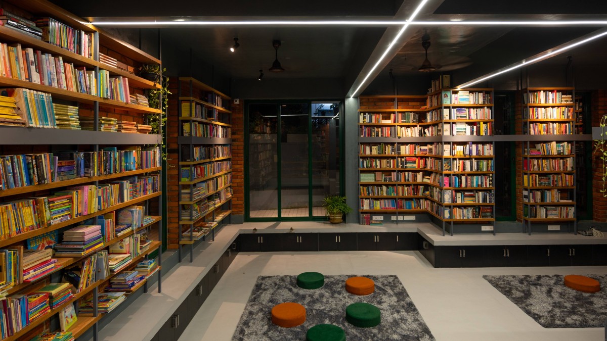 Library of The Reading Room by A N Design Studio