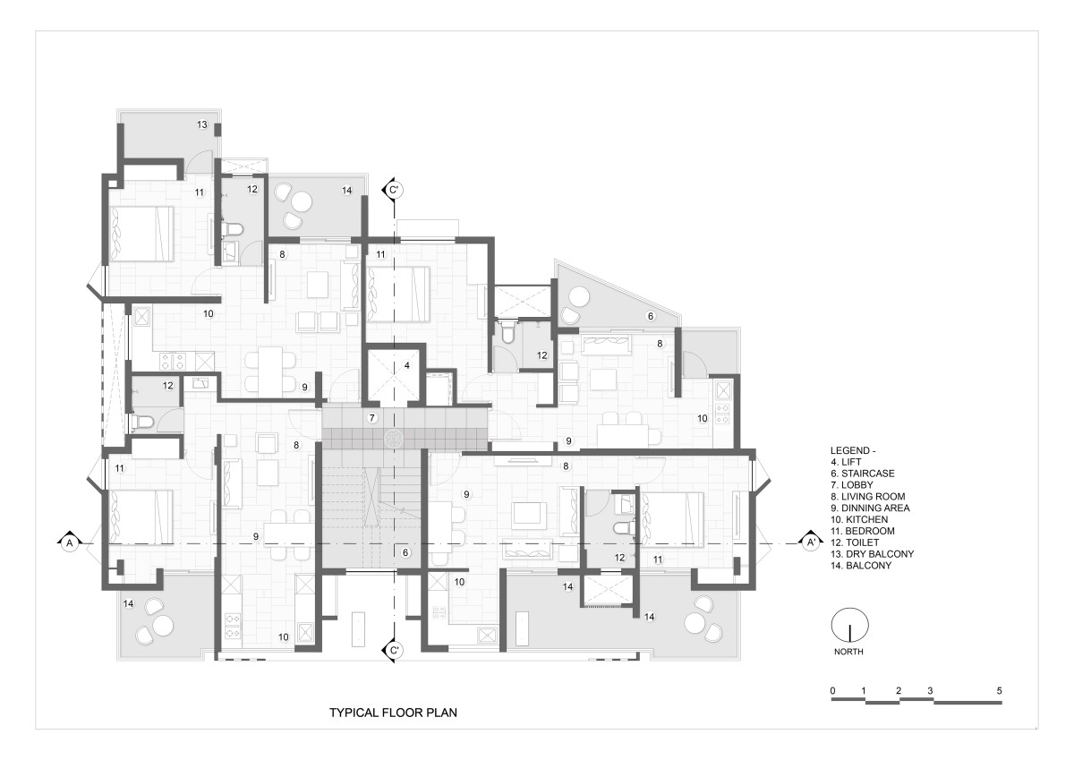 Floor Plan of Tattva by Sparc Design