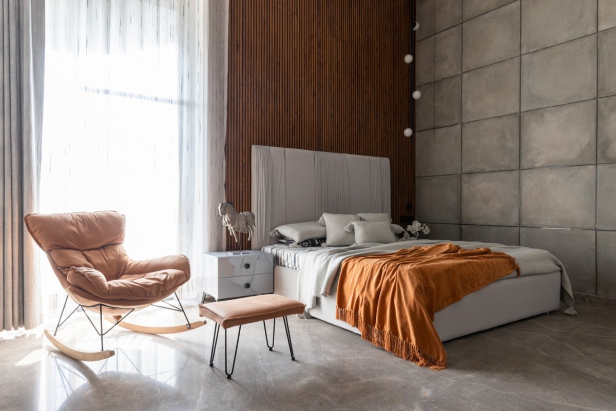 Bedroom 2 of The Ribbon House by Studio Ardete
