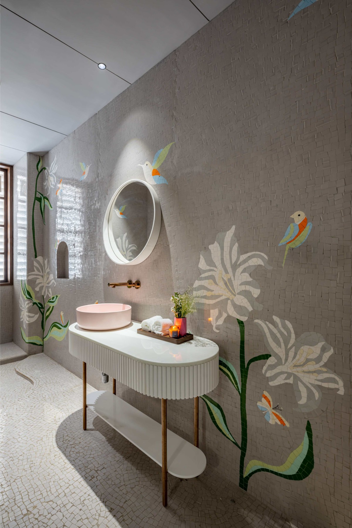 Washroom of Meera House by Design Work Group