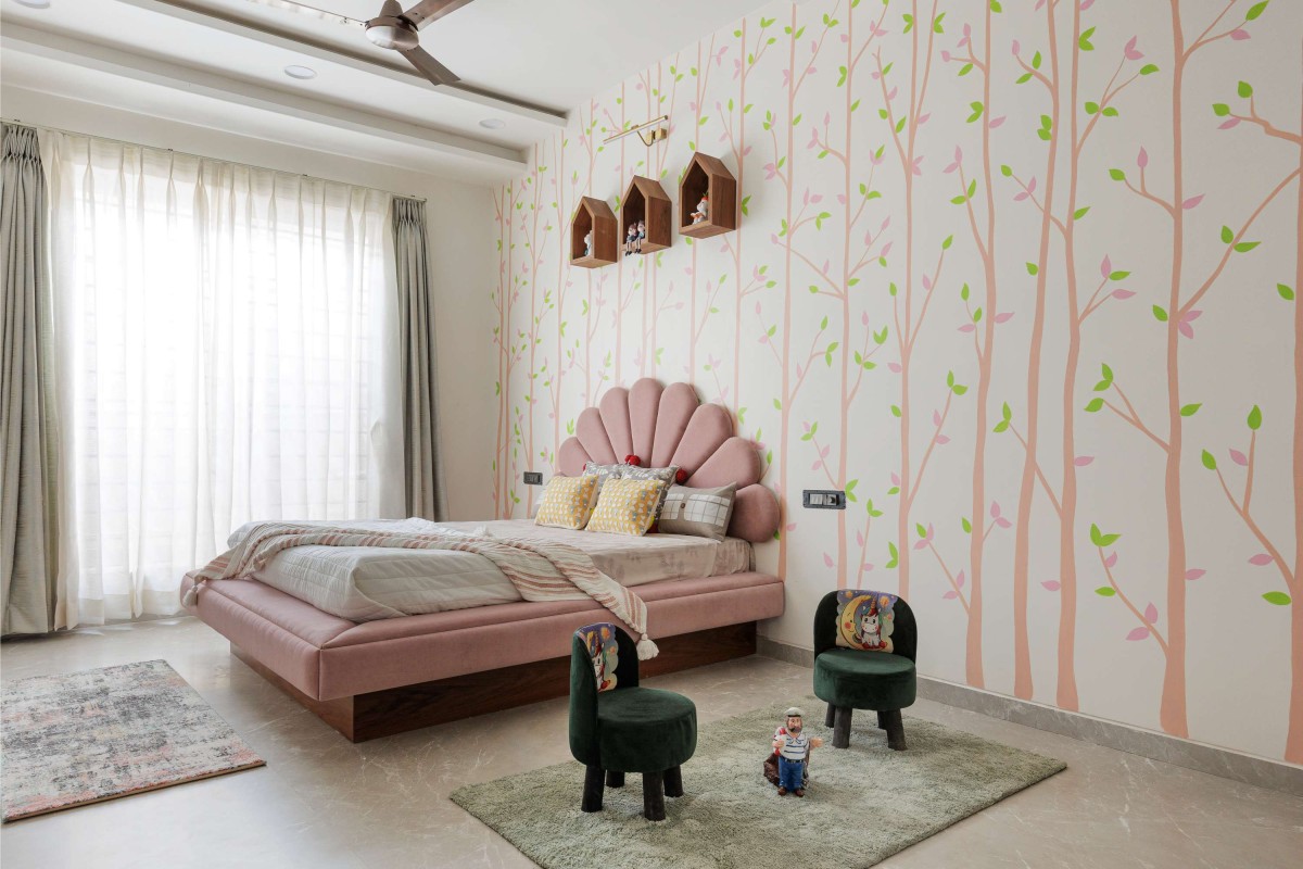 Kids Bedroom of Vila Bharadwaj by Angana Studio