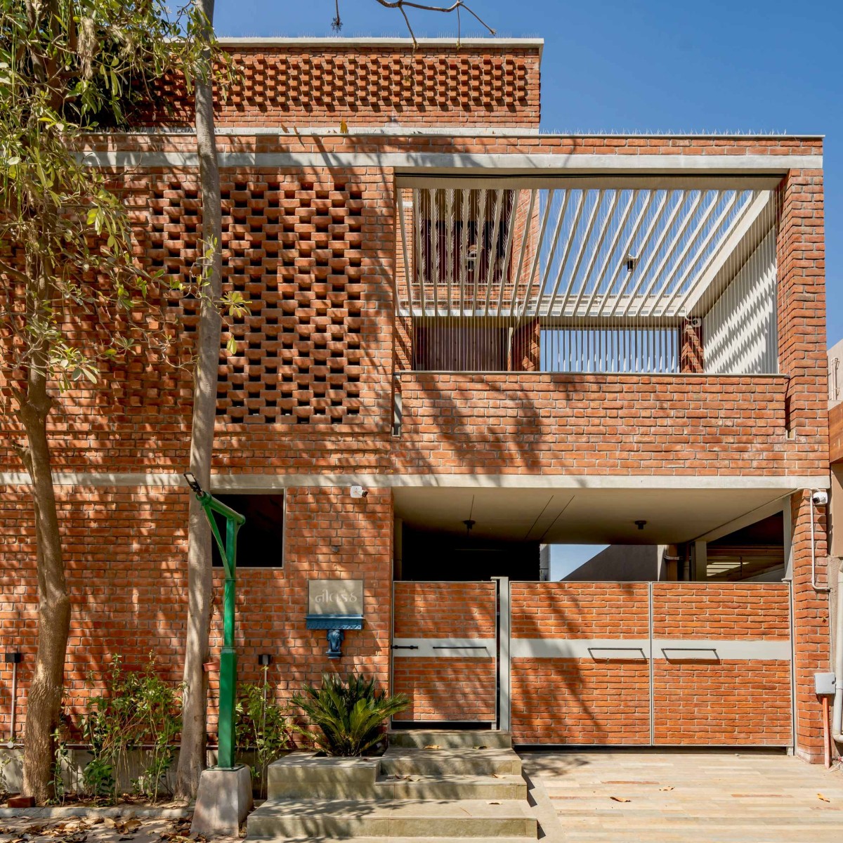 Exterior view of The Maze House by MISA Architects