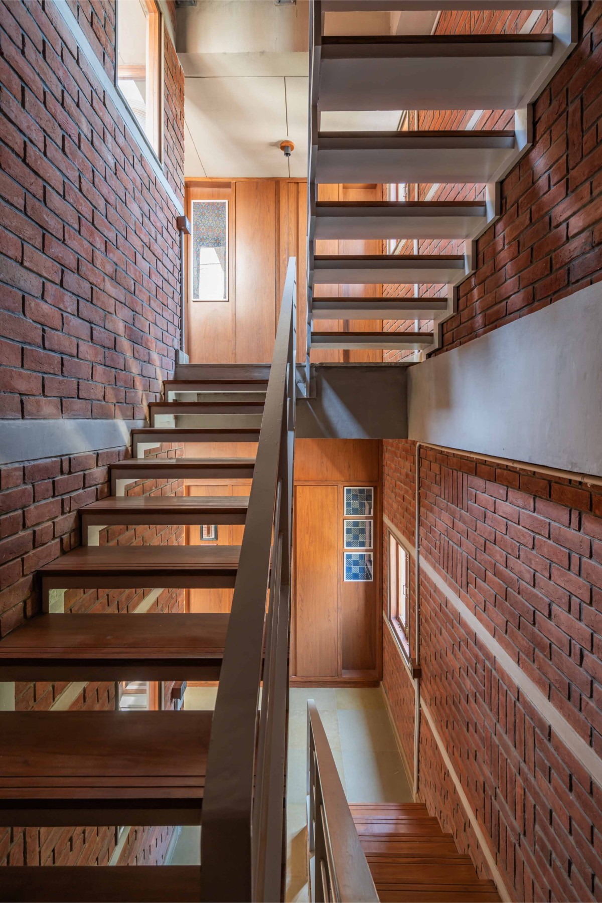 Staircase of The Maze House by MISA Architects