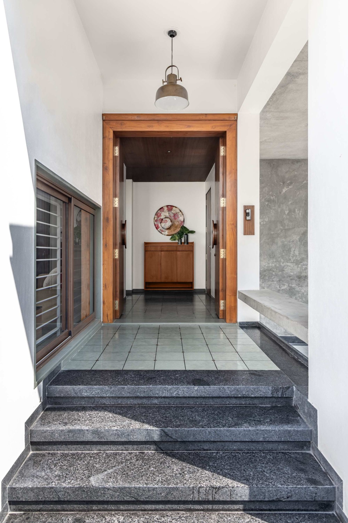 Foyer of Chanchad House by Monoline