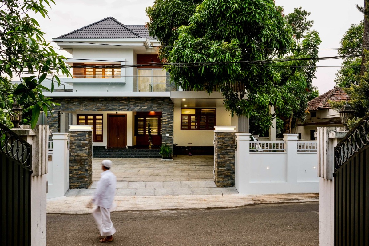 Exterior view of Jibens Home by S&A Architects