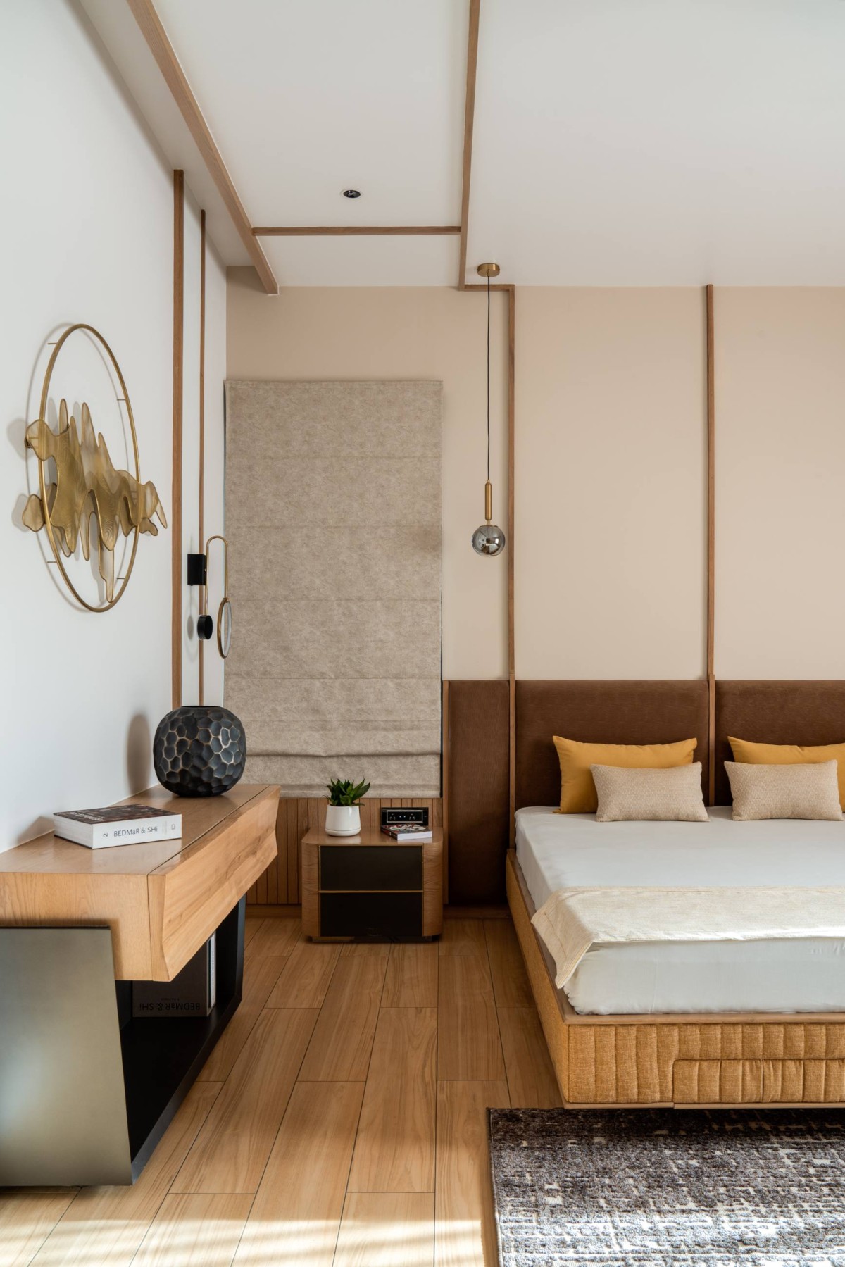 Parent Bedroom of Lattice House by Jalihal Associates