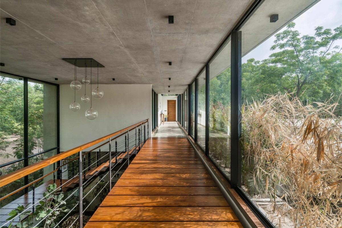 Bridge of Kalrav Villa by VPA Architects