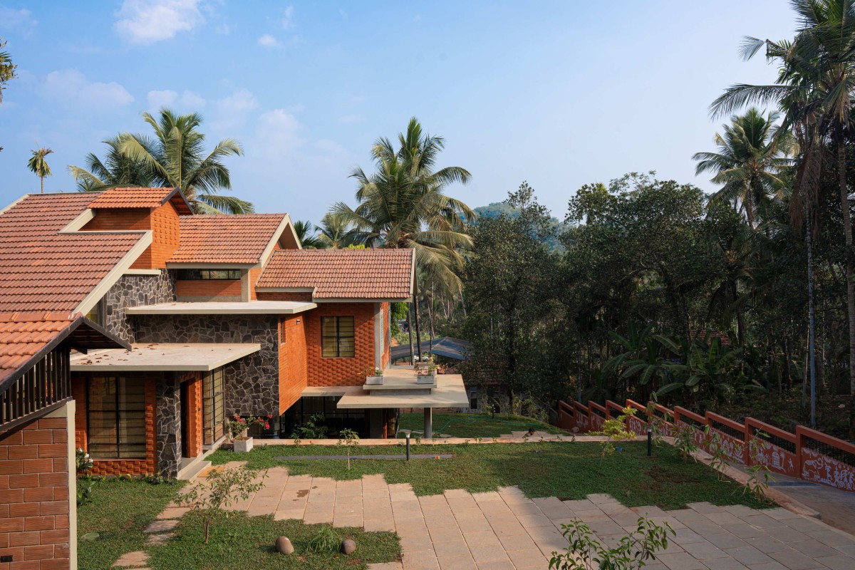 Porch of Thazhvarath by Junaid Farhath Architects