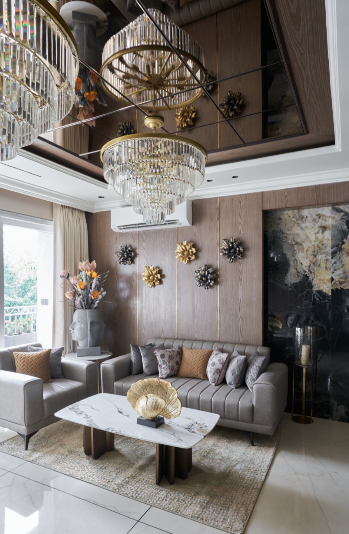 Living room of Courtyard Bellagio by Design Studio Associates