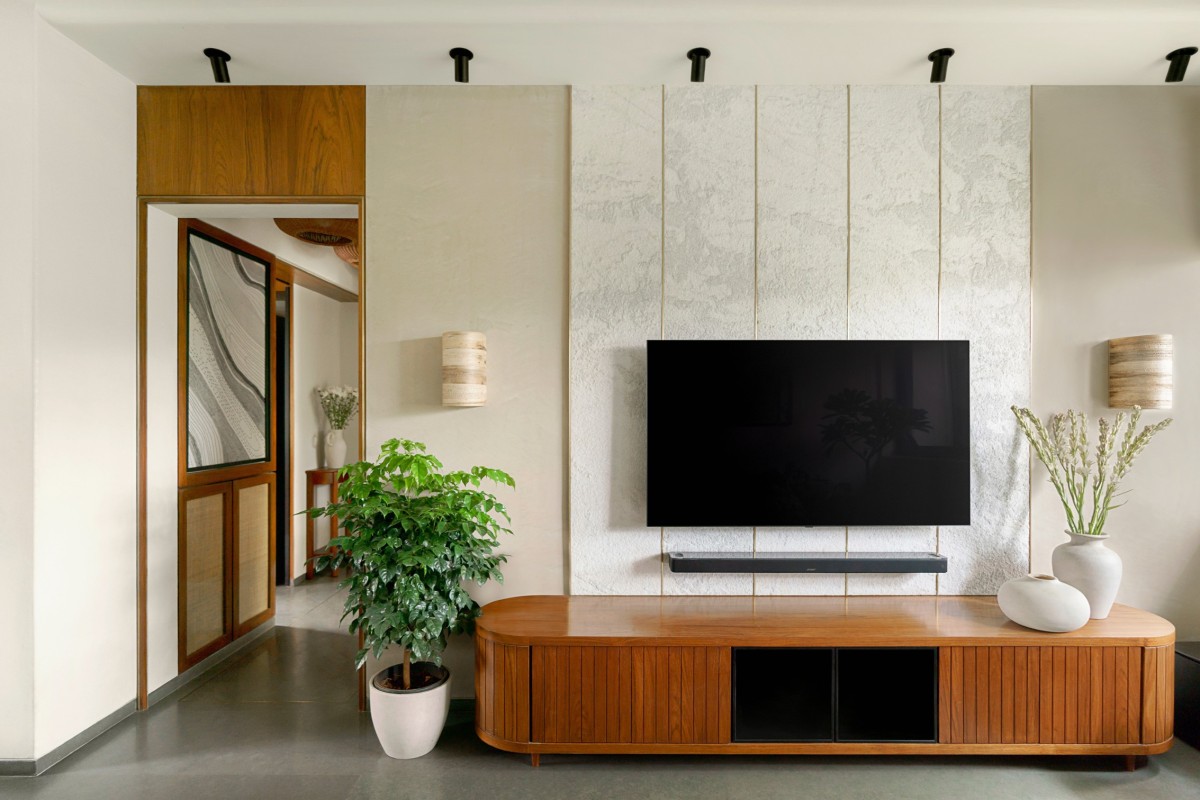 TV Unit of The Seed by Studio In Elements