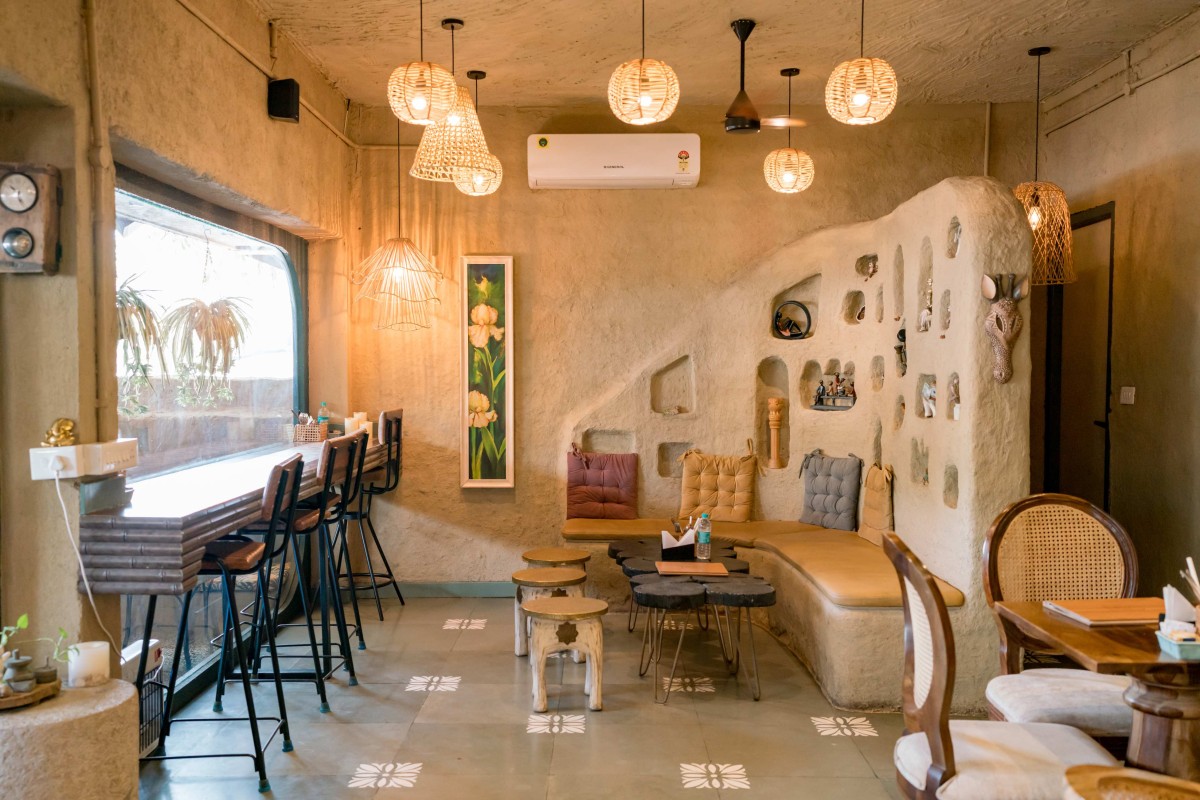 Interior view of Cafe Lambreta by Interior Ozal Design Studio