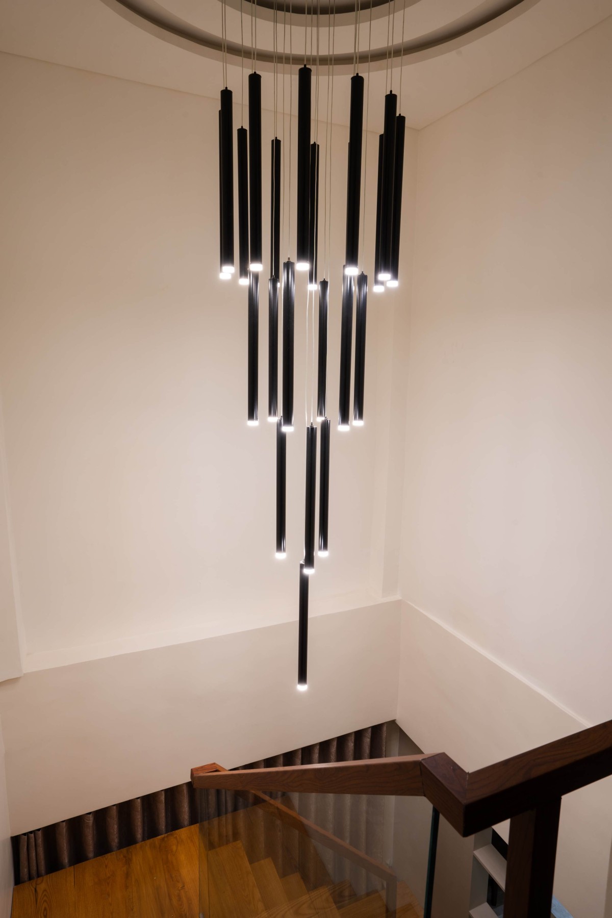 Chandelier of The Penthaus by Studio Pastels