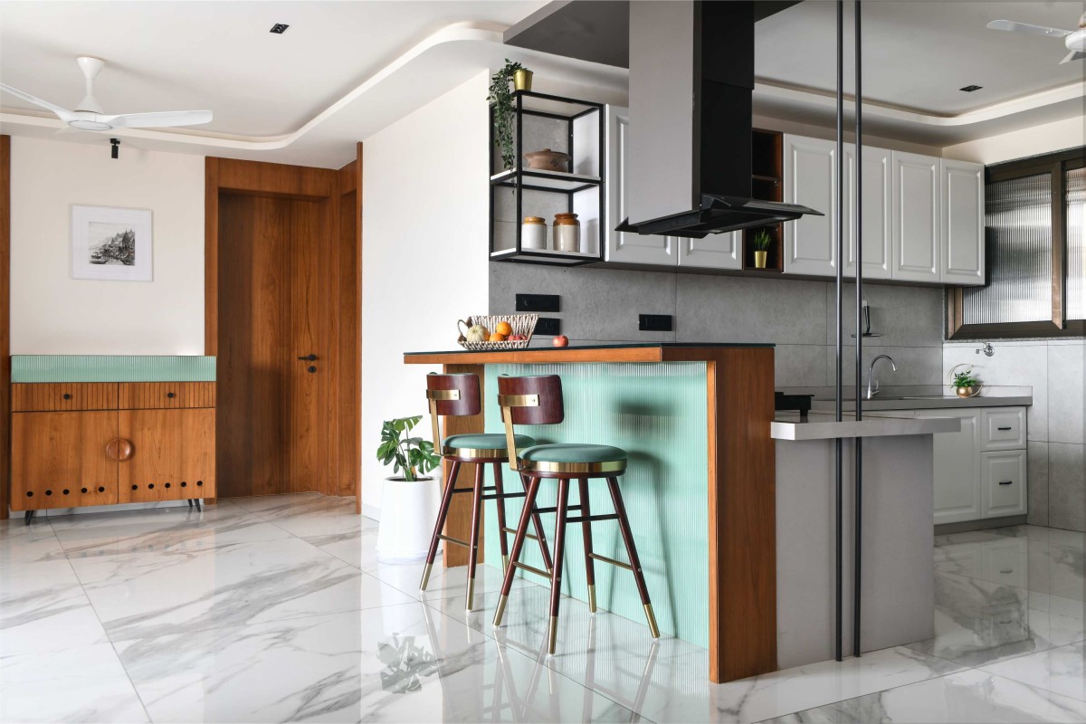 KItchen of 180 Greens by The Dots Arch Design