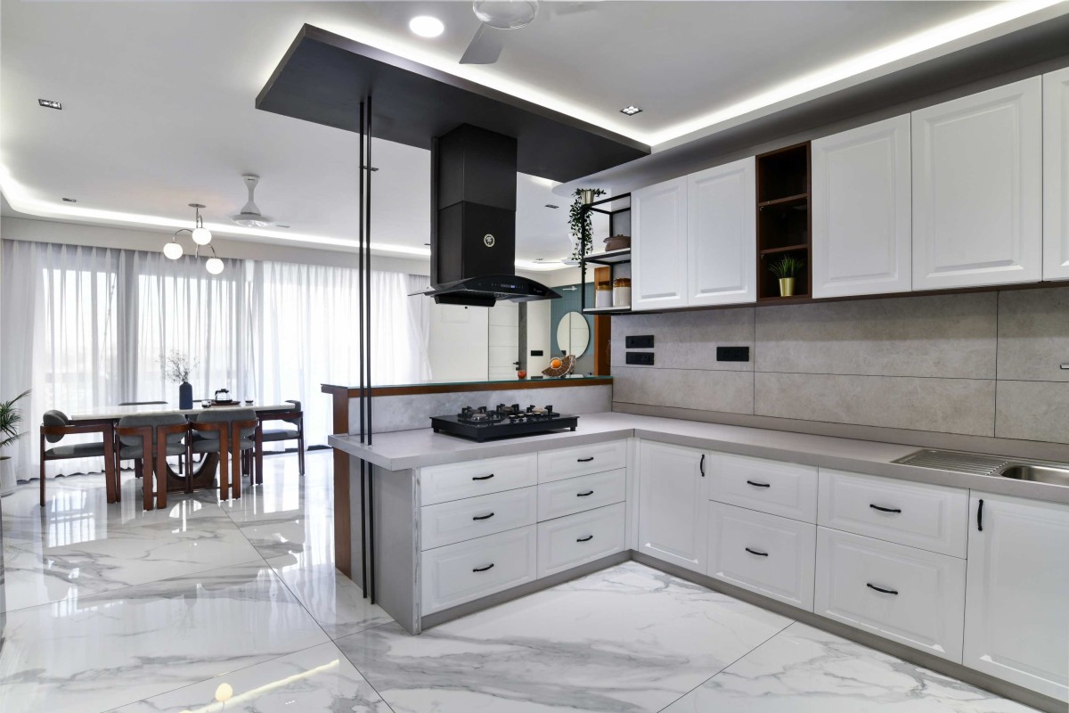 KItchen of 180 Greens by The Dots Arch Design