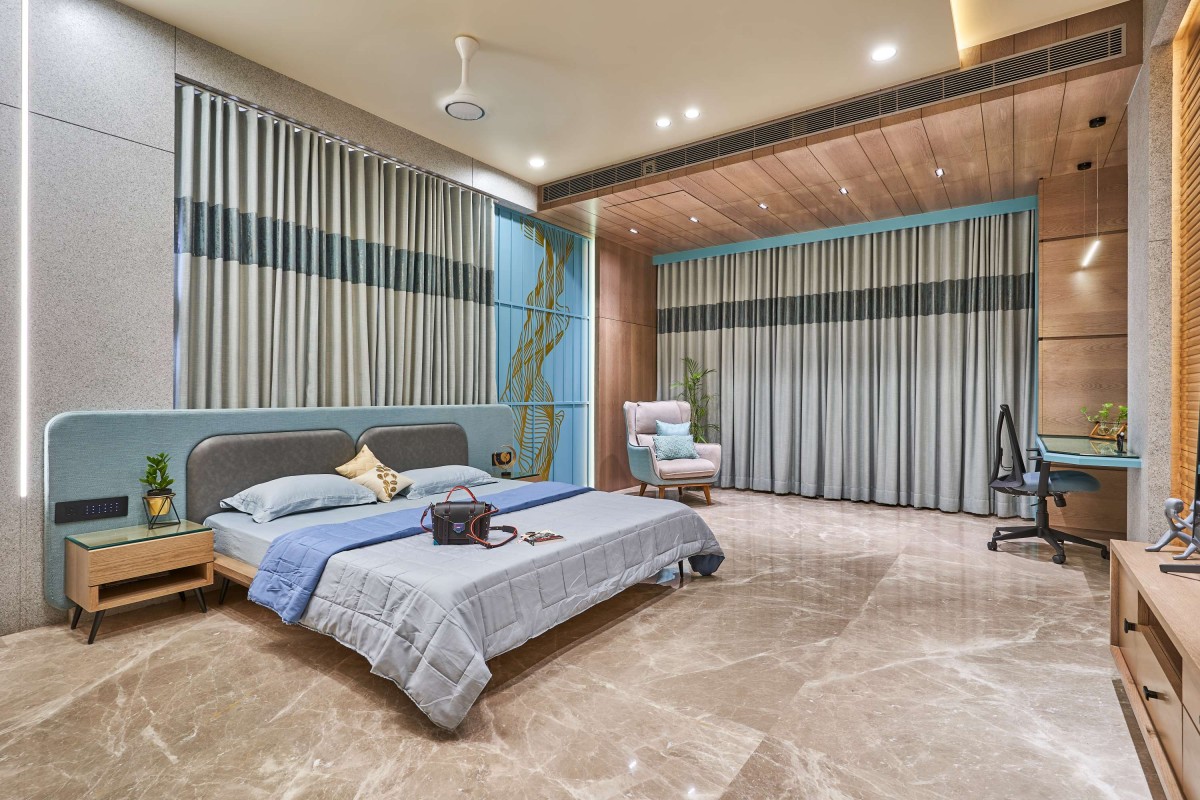 First Floor Master Bedroom of Nest by Era Architect & Associates