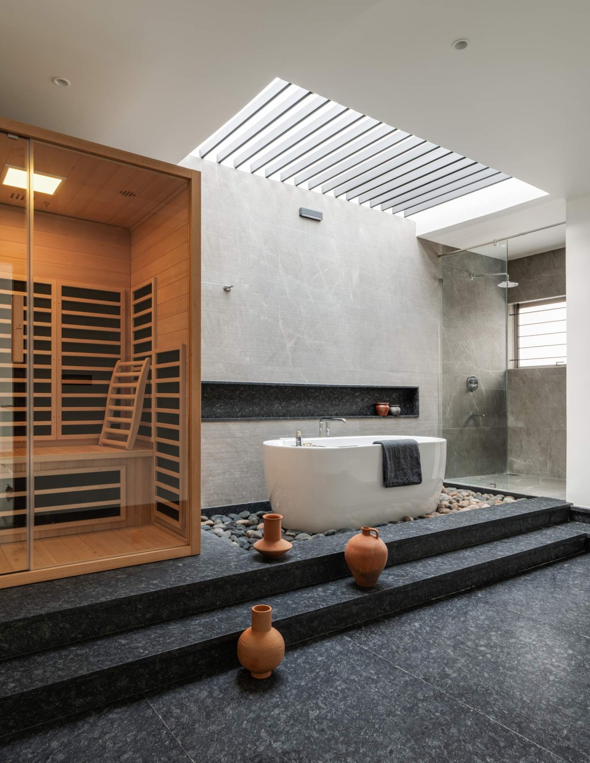 Bathroom of S145 House by The InsideOut Studio