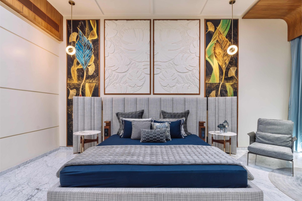 Guest Bedroom of Sukhmangal by Hitesh Mistry & Associates