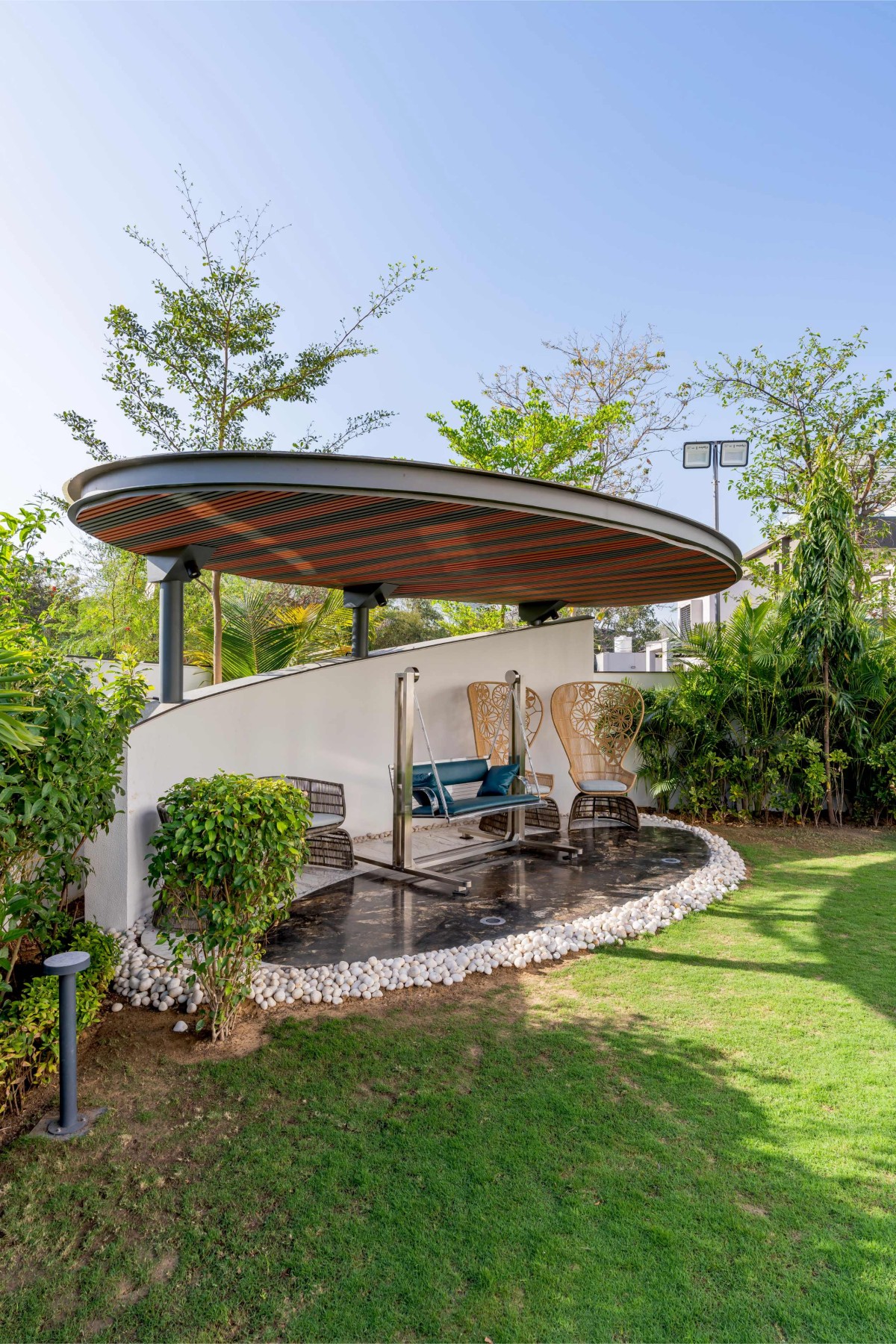 Gazebo of Sukhmangal by Hitesh Mistry & Associates