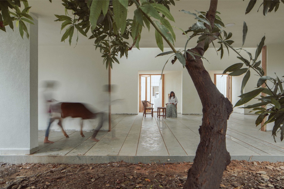 View from Courtyard of House of Tranquil Rooms by Craft Narrative