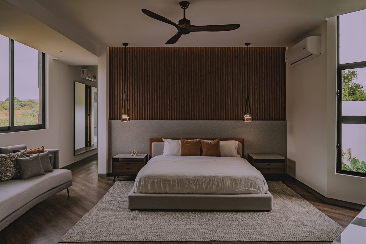 Master Bedroom of Harmonie by Edgar Fuentes Arquitectura