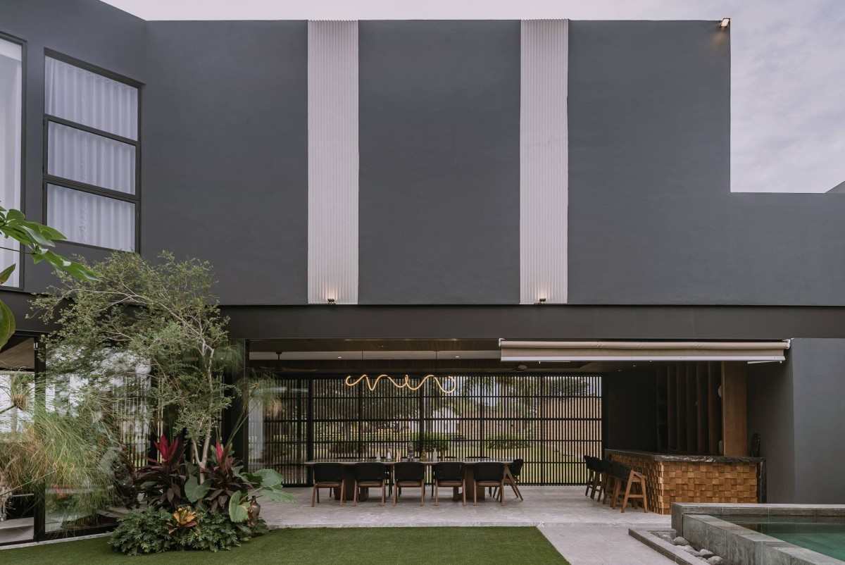 Terrace view of Harmonie by Edgar Fuentes Arquitectura