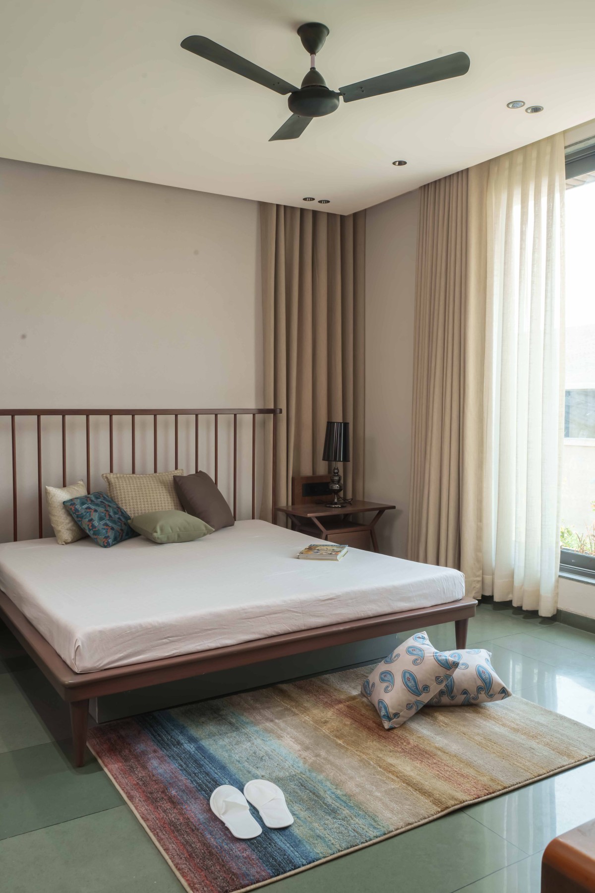 Bedroom 2 of Shantakaram by Sthapatya A Design Studio