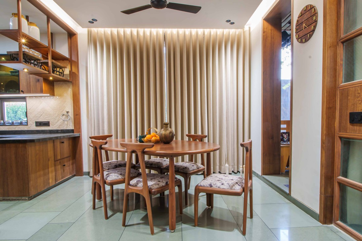 Dining of Shantakaram by Sthapatya A Design Studio