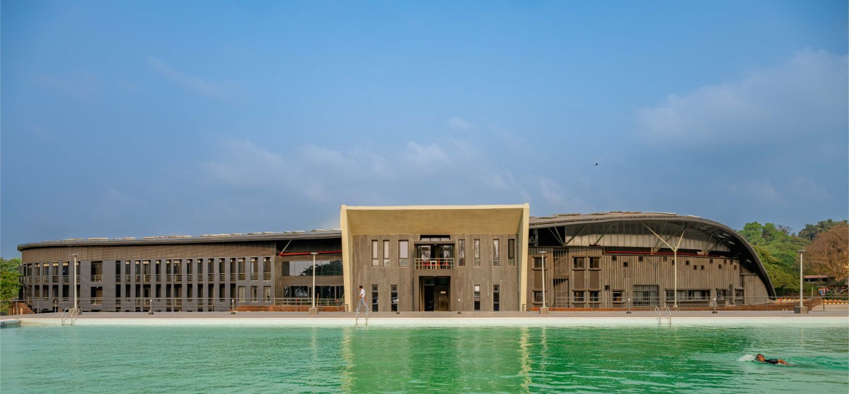 Pool of National Institute of Water Sports by MOFA Studio