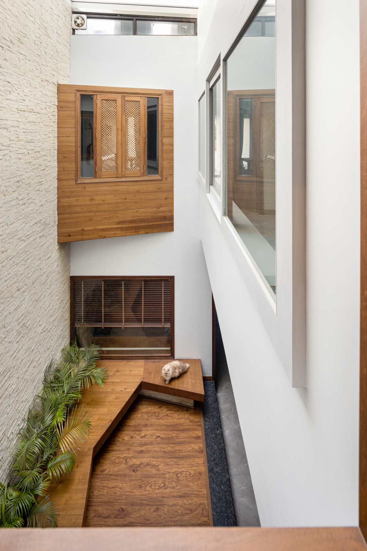 Library and Court of The Framed House by ForumAdvaita